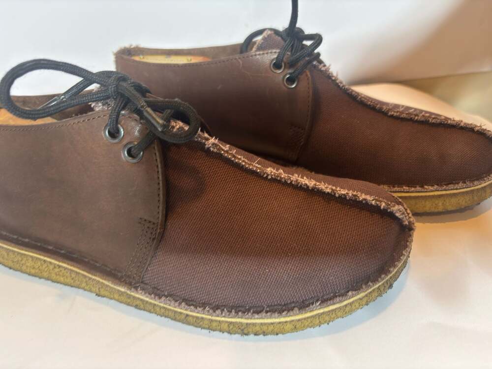 Clarks ORIGINALS Mens Desert Trek Suede Dark Brown Lebanon